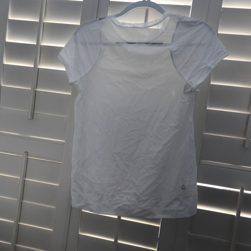 Lulu lemon workout dri fit shirt